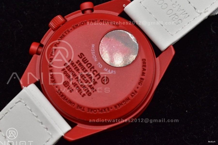 Strap Bioceramic Mars Quartz Omega Swatch Mission x Moonwatch to Nylon on 0508